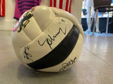 Red and Black Signed Ball