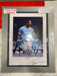 Ready To Frame Signed Joleon Lescott Collage