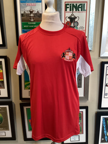 Sunderland training top red and white large