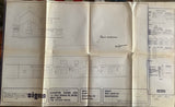 The Three Horse Shoes, Maiden Law, signed original VAIX plans