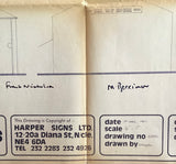 The Top House, Coundon, signed original VAUX plans