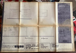 The Top House, Coundon, signed original VAUX plans