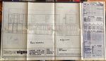 The Steamboat, South Shields, Signed original VAUX plans