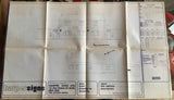 The Queen, Hartlepool, signed original VAUX plans