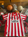 Sunderland 1996/97 kids home shirt- 9-10