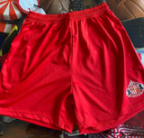 Sunderland red training shorts- Medium Youth
