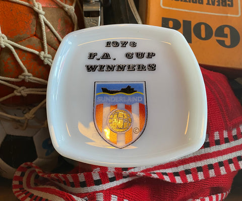 Sunderland 1973 F.A. Cup Final ash tray
