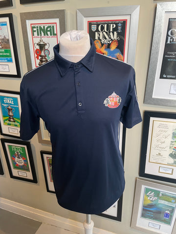 Navy Polo Shirt Sunderland Medium