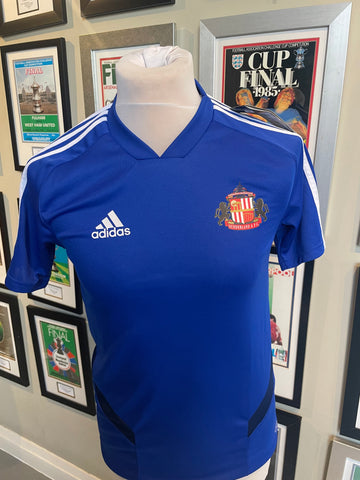 Blue Training Shirt Medium Sunderland XS