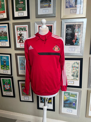 Sunderland adidas red hoodie 14-15 season Medium