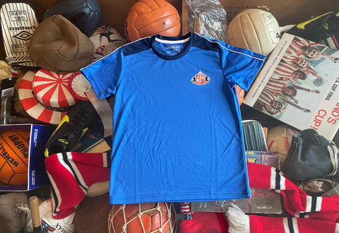 Sunderland blue training shirt Youth Sizes