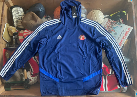 Sunderland adidas navy training Snood hoodie XL