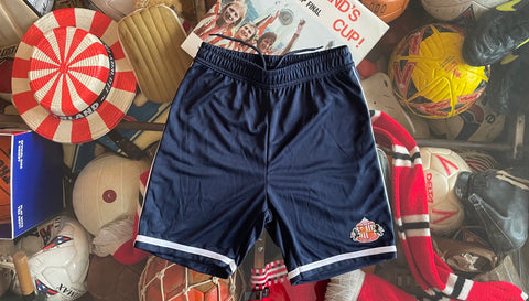 Sunderland navy shorts medium youth