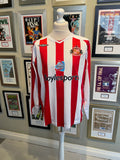 Sunderland 07/08 Umbro Long sleeve home shirt- Large