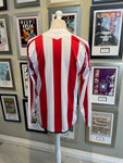 Sunderland 07/08 Umbro Long sleeve home shirt- Large