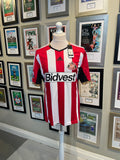 Sunderland 2014/15 home shirt, with Barclays sponsorship- Large