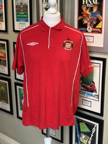 Sunderland AFC Red Umbro Polo Shirt *XL*