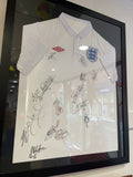 Framed Signed England Shirt