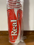 Sunderland Coca Cola Football League Red Cardboard Cups