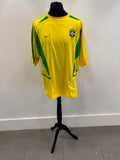 Brazil Home Shirt 2002/04 XL