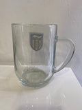 Large Sunderland Black Ship Badge Glass Tankard