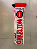 Sunderland vs Charlton Play Off Final 2019 Scarf