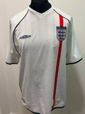 England Home Shirt 2002 XL
