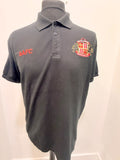 Sunderland Black SAFC Polo Shirt - XL