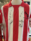 Sunderland 1973 Score Draw shirt signed by 6 players *XL*