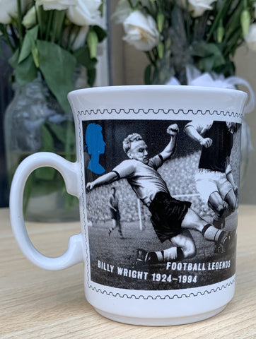Football Legends Billy Wright 1924-1994 Mug
