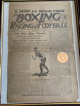 Jack Casey AL Brown K.O. Douglas Parker Boxing, Racing and Football newspaper 1931