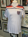 Score Draw Retro England 1982 Home Shirt *L*