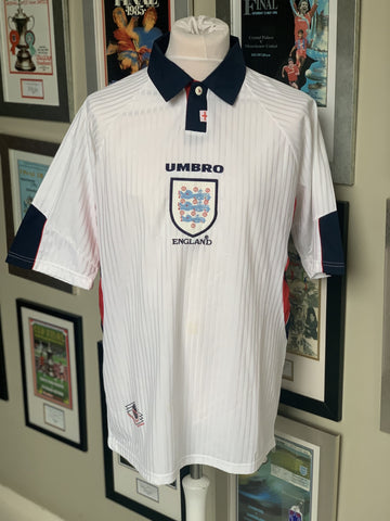 England 1997-99 Home shirt