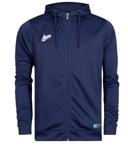 The Avec Focus Full Zip Hoodie Navy
