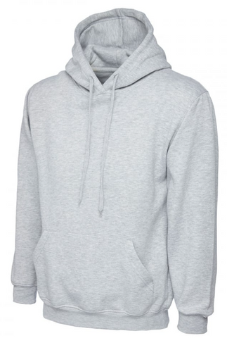 Uneek Hoodie - Grey