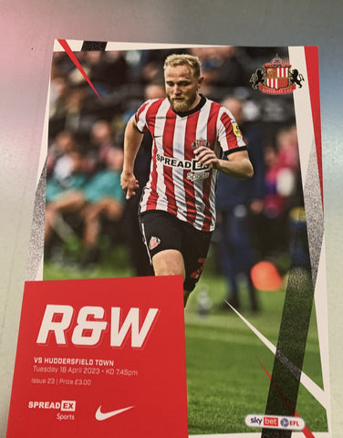 R&W - Issue 23 - SAFC vs Huddersfield Town- 18th of April 2022