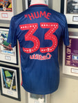 Match Worn Sunderland Short Sleeve Away Shirt 2019/20 Denver Hume