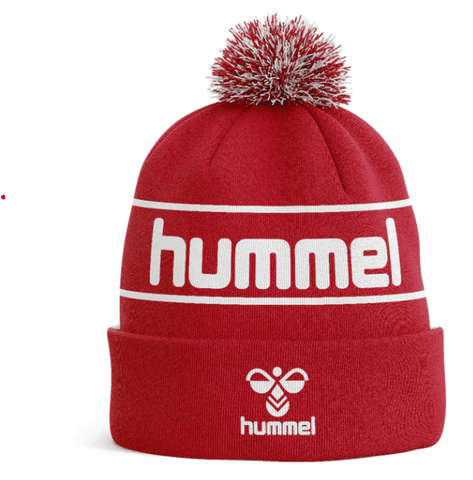 HMLCORE XK ORIGINAL BOBBLE HAT - Red