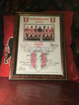 Framed 1973 Signed FA Cup Winners Team Picture
