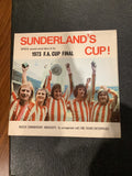 Sunderland’s Cup 1973 FA Cup Final LP UNTESTED