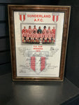 Sunderland FA Cup Winners 1973 14 Signed