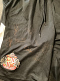 Black Sunderland Nike shorts Signed