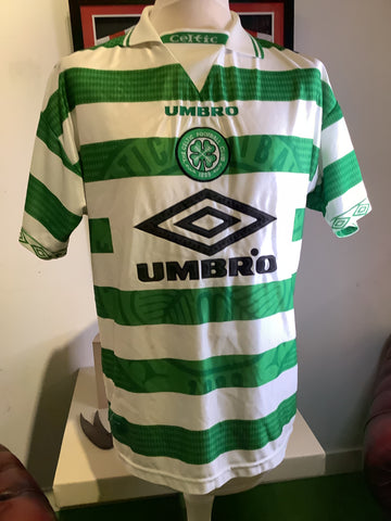 Celtic home shirt 1997/99 large