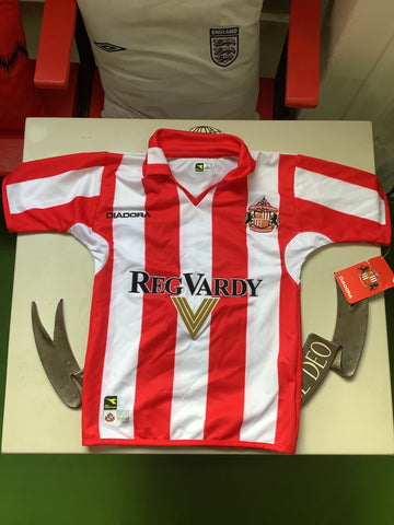 Sunderland Home Shirt 2004-05 7 to 8 Brand New With Tags