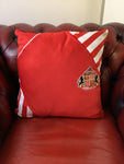 Sunderland afc patchwork shirt cushion