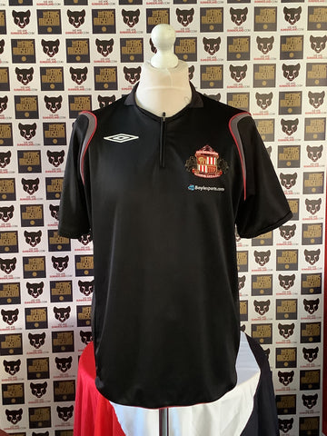Sunderland AFC Black Umbro Shirt L