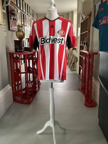 Sunderland AFC Home Shirt Short Sleeve Large 2014/15