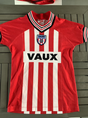 Rare Sunderland Youth Shirt Size 30/32 Short Sleeve 1986/88