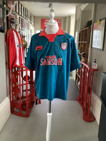 Teal Sunderland Away Shirt 1994-96 Season *Large*