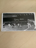 1973 Porterfield Goal Print and Beer Mat Bobby Kerr Signed